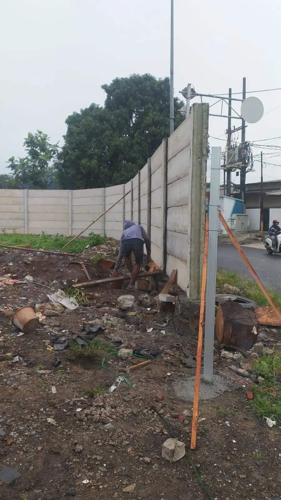 Pekerjaan Pager Panel